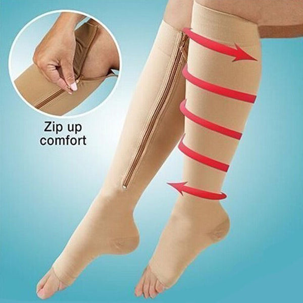 Compression Zipper Socks